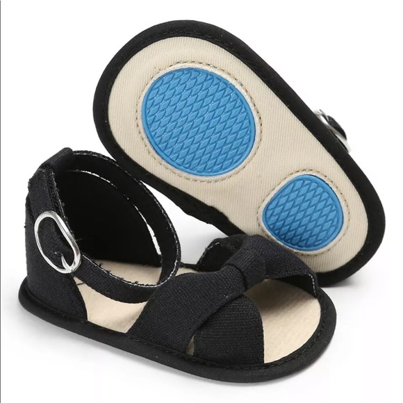New Black Sandals For Baby - Picture 4 of 4